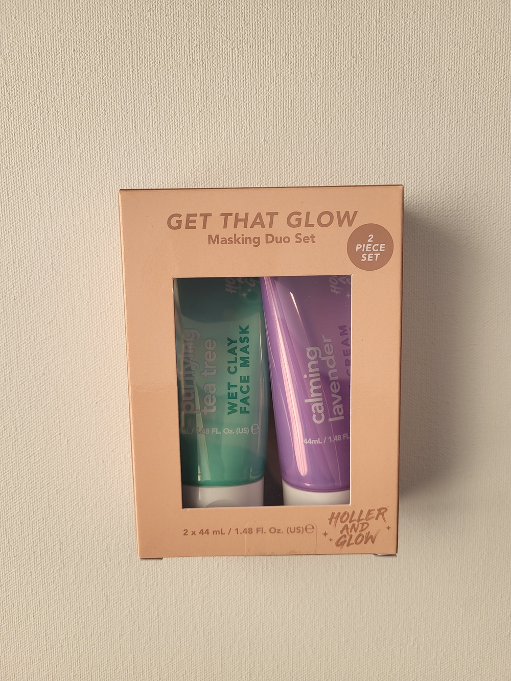 Get That Glow Masking Duo Set - Clay Face Masks - NIP